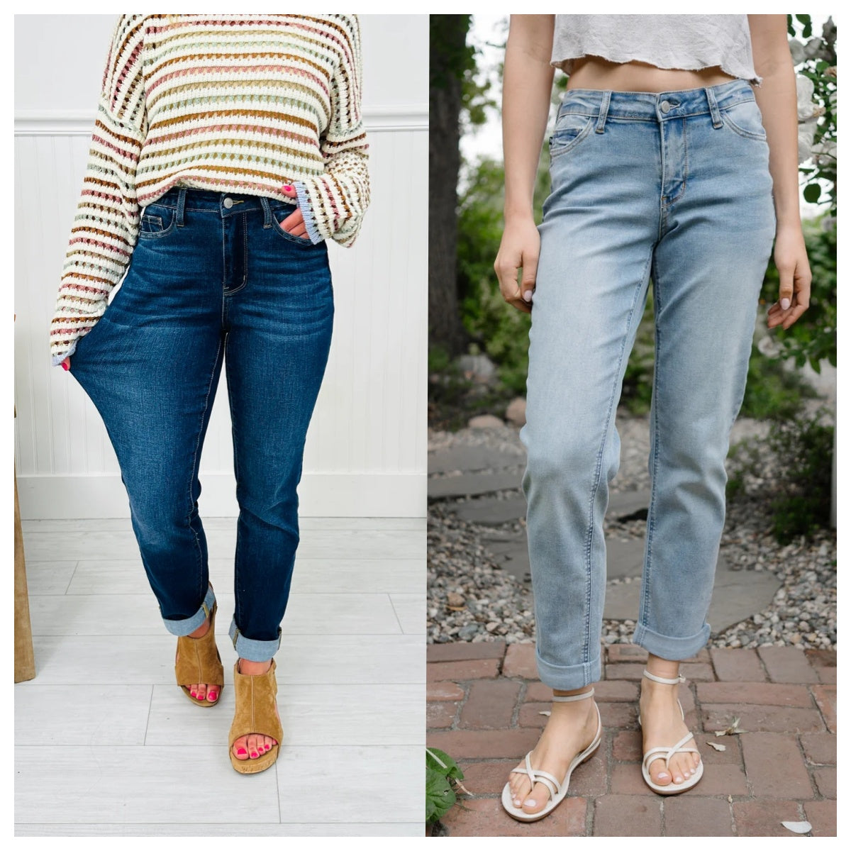 Tummy Control Coolest Boyfriend Jeans(Buy 2 Free Shipping)