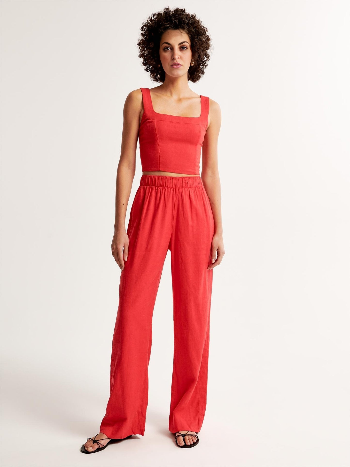 Tailored & lifted Linen-Blend Set(BUY 2 FREE SHIPPING)