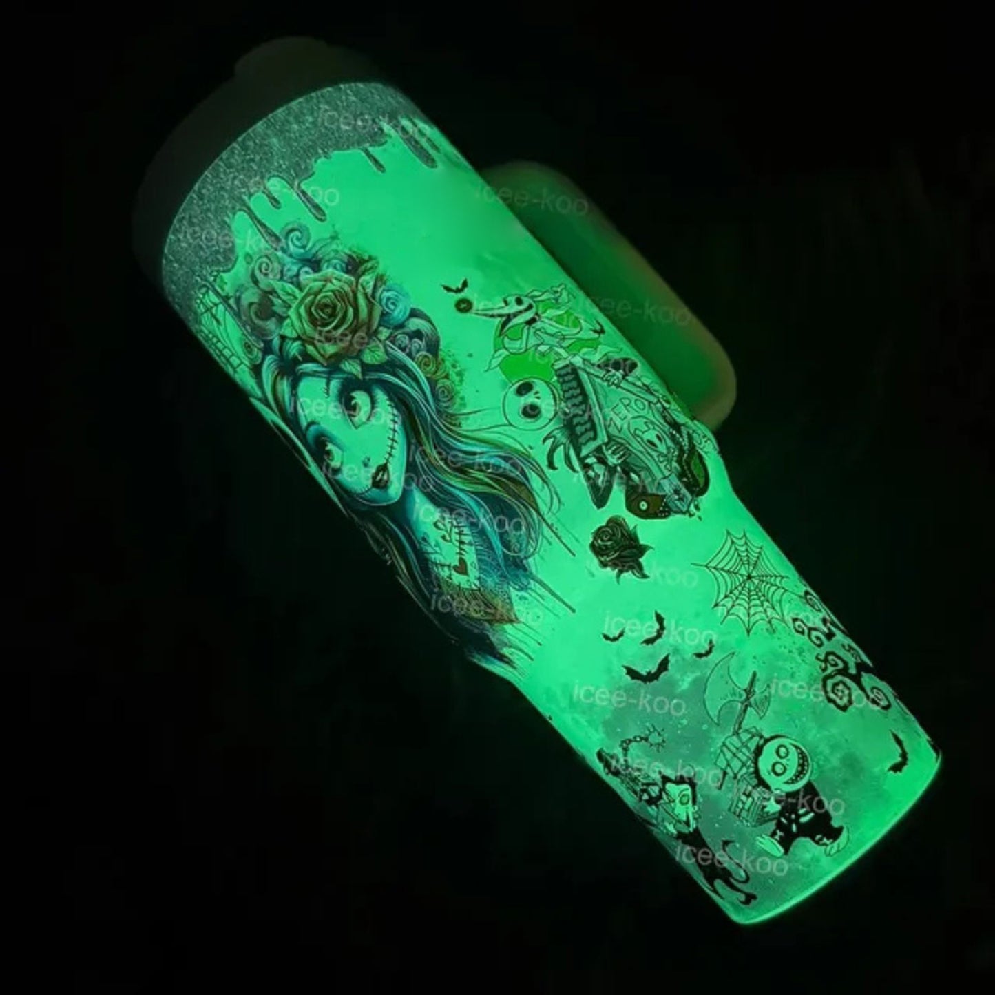 🎃 Curvybody & Sally Glow 40oz Tumbler | 2025 Halloween Sale | (Buy 2 for Free Shipping)