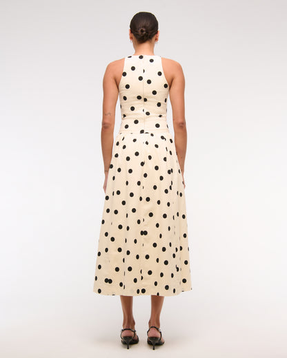 Drop-Waist Midi Dress (Buy 2 Free Shipping)