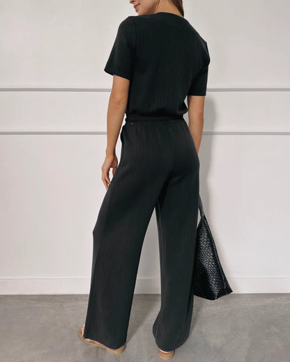Cellajaneblog Rib Scuba Jumpsuit (Buy 2 Free Shipping)