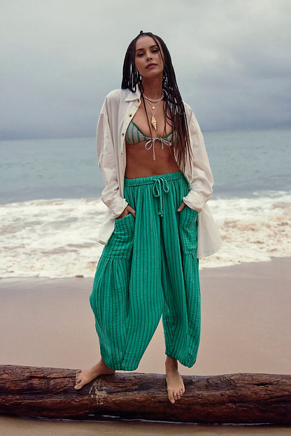 Cozy Quinn Striped Pants (Buy 2 Free Shipping)