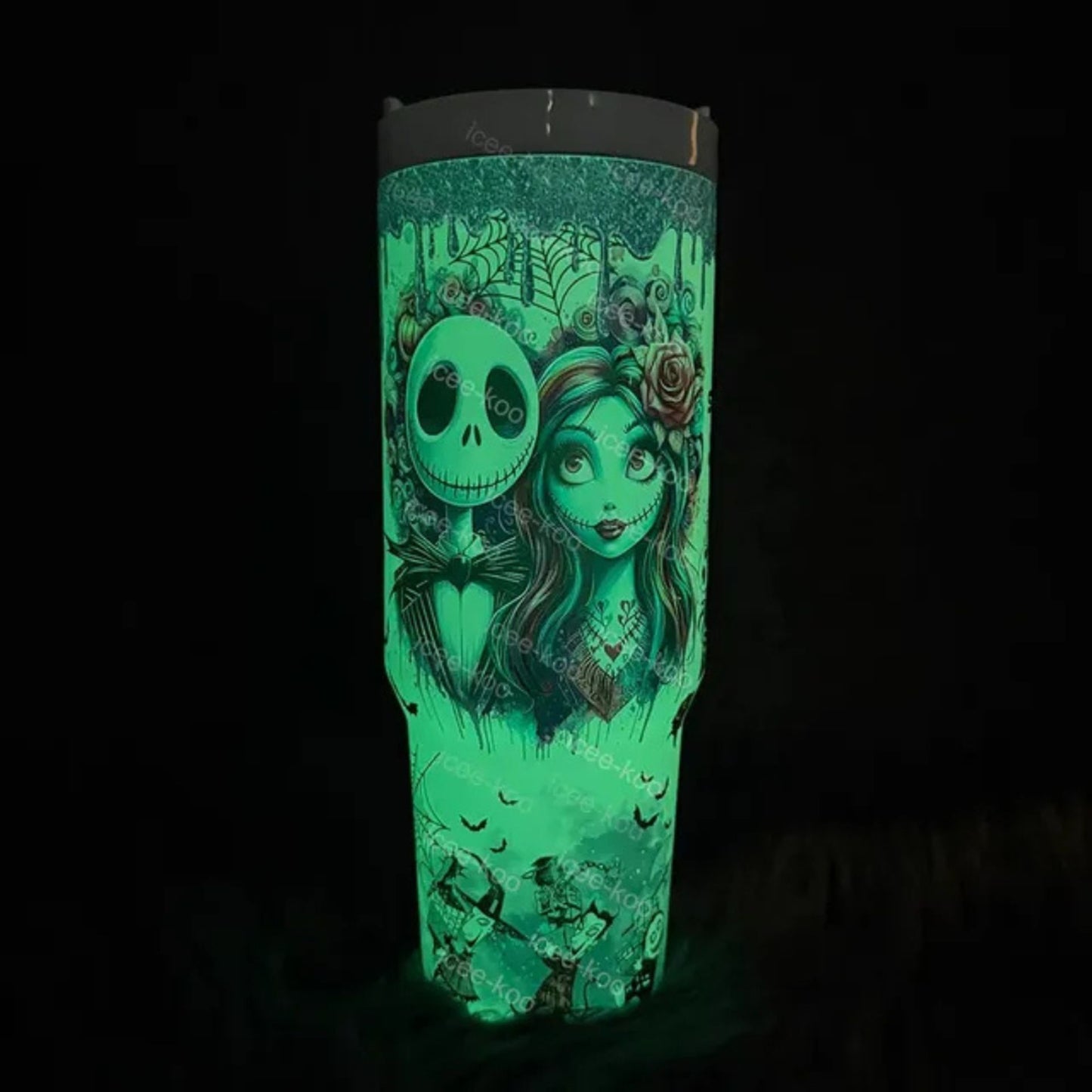 🎃 Curvybody & Sally Glow 40oz Tumbler | 2025 Halloween Sale | (Buy 2 for Free Shipping)