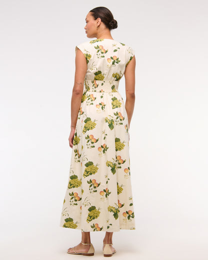 Twist-Front Maxi Dress (Buy 2 Free Shipping)