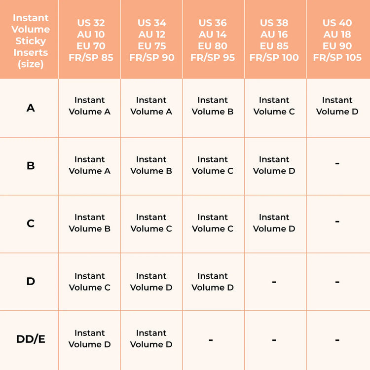 ULTRA LIFT STICKY BRA INSERTS