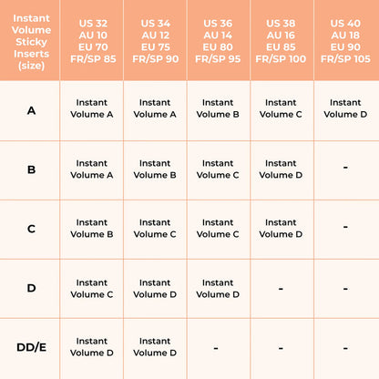 ULTRA LIFT STICKY BRA INSERTS