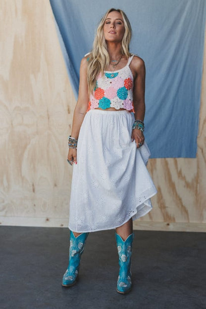 Daisy  Crochet Top