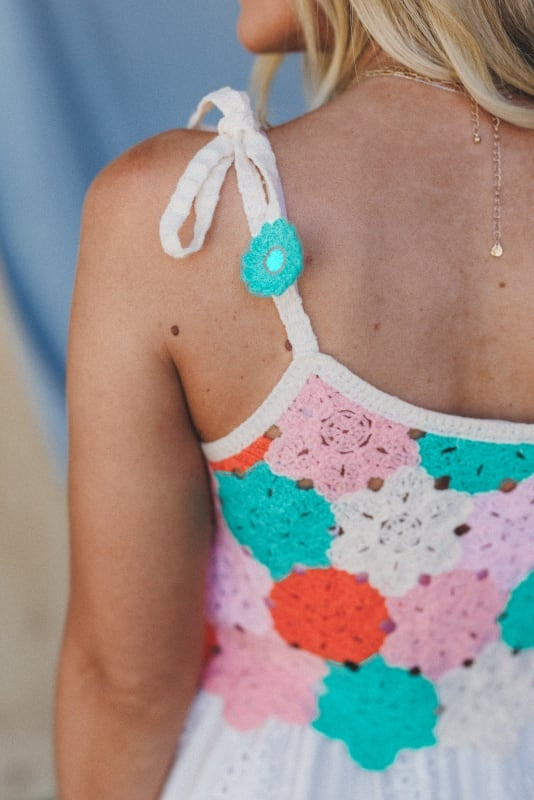 Daisy  Crochet Top
