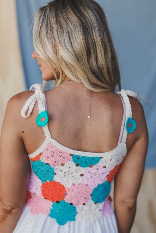 Daisy  Crochet Top