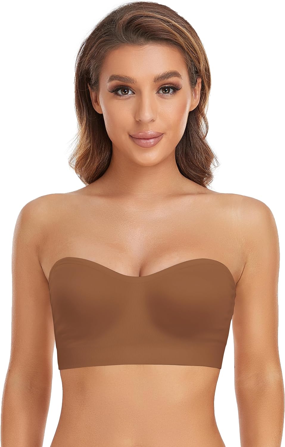 Non-Slip Silicone Padded Bea Wireless Tube Top Bra (Buy 2 Free Shipping)