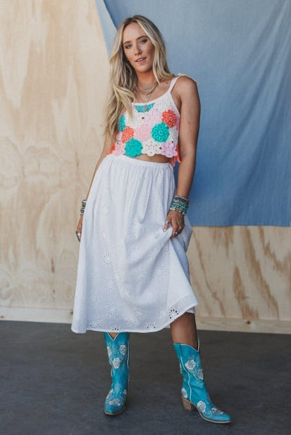 Daisy  Crochet Top