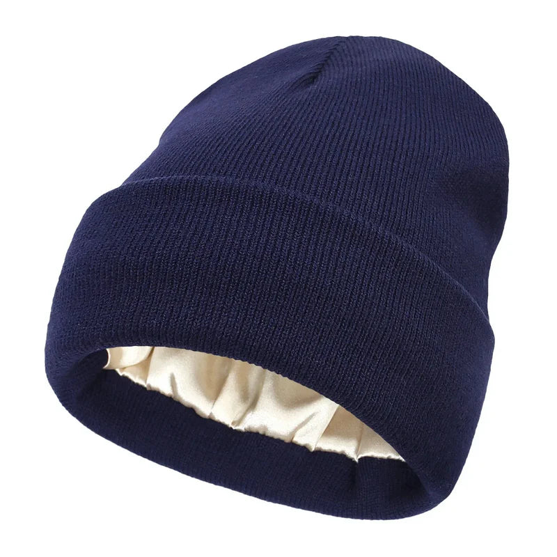 Anti-Frizz Satin Lined Beanie(Buy 2 Free shipping)