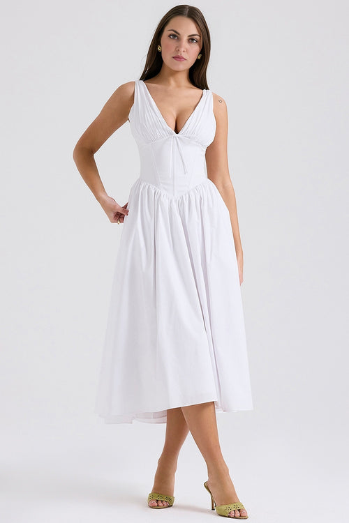 Emmelina Cotton Corset Sundress(BUY 2 FREE SHIPPING)