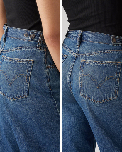 Adjustable Womens Cinch Baggy Jeans (Buy 2 Free Shipping)