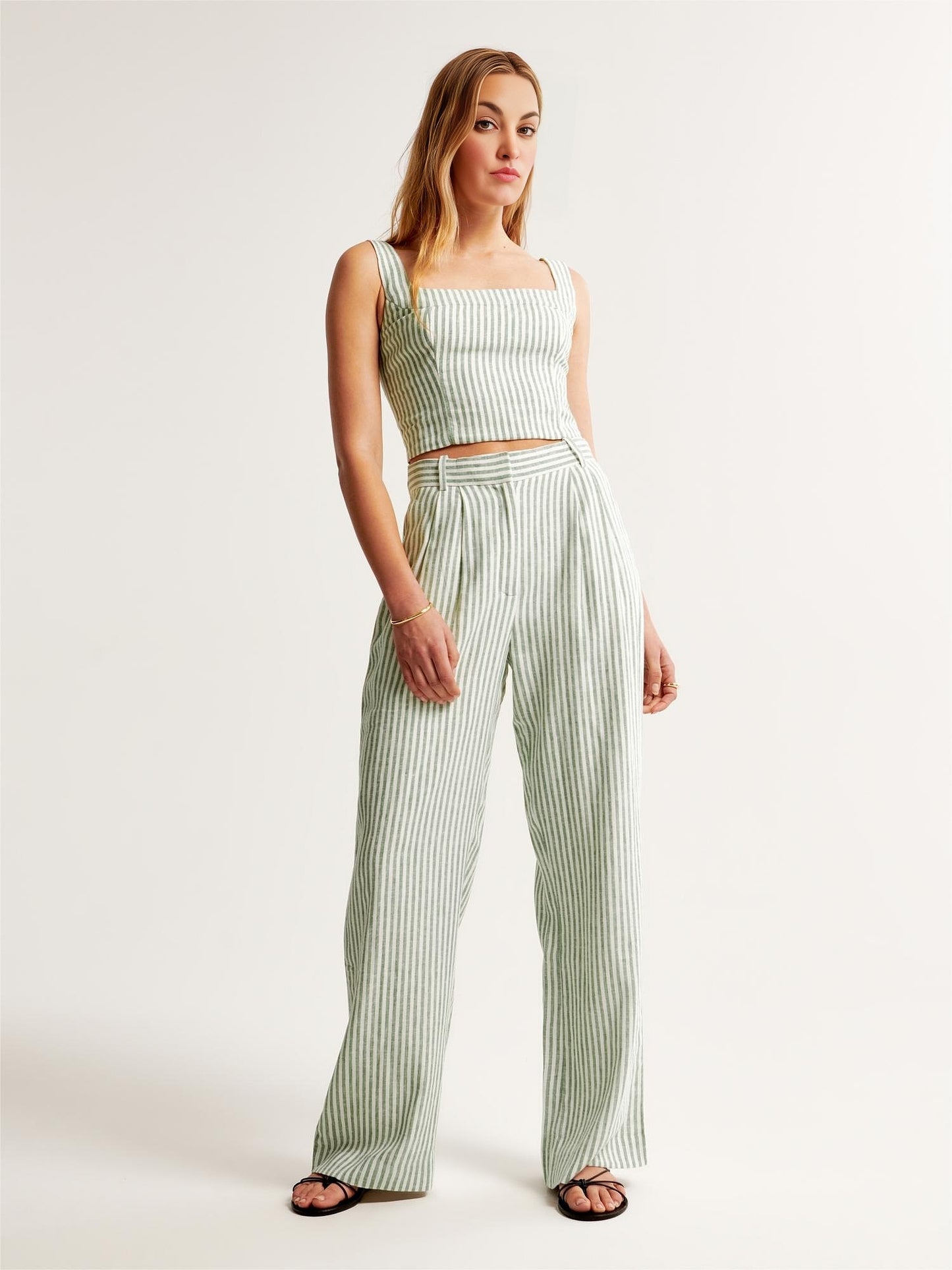 Tailored & lifted Linen-Blend Set(BUY 2 FREE SHIPPING)