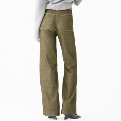 Tummy Control Sailor Wide Leg Trouser (Buy 2 Free Shipping)