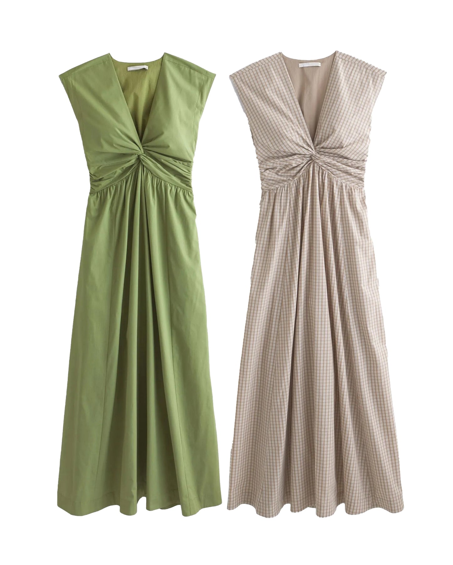 Twist-Front Maxi Dress (Buy 2 Free Shipping)