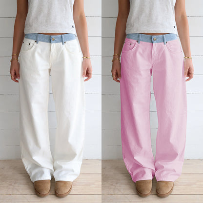 Jodie Adjustable Wide Leg Jeans (Buy 2 Free Shipping)