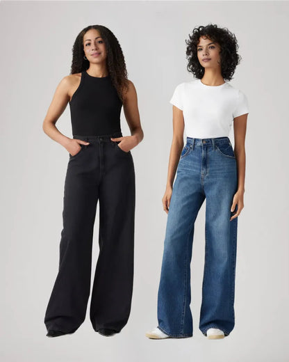 Adjustable Womens Cinch Baggy Jeans (Buy 2 Free Shipping)
