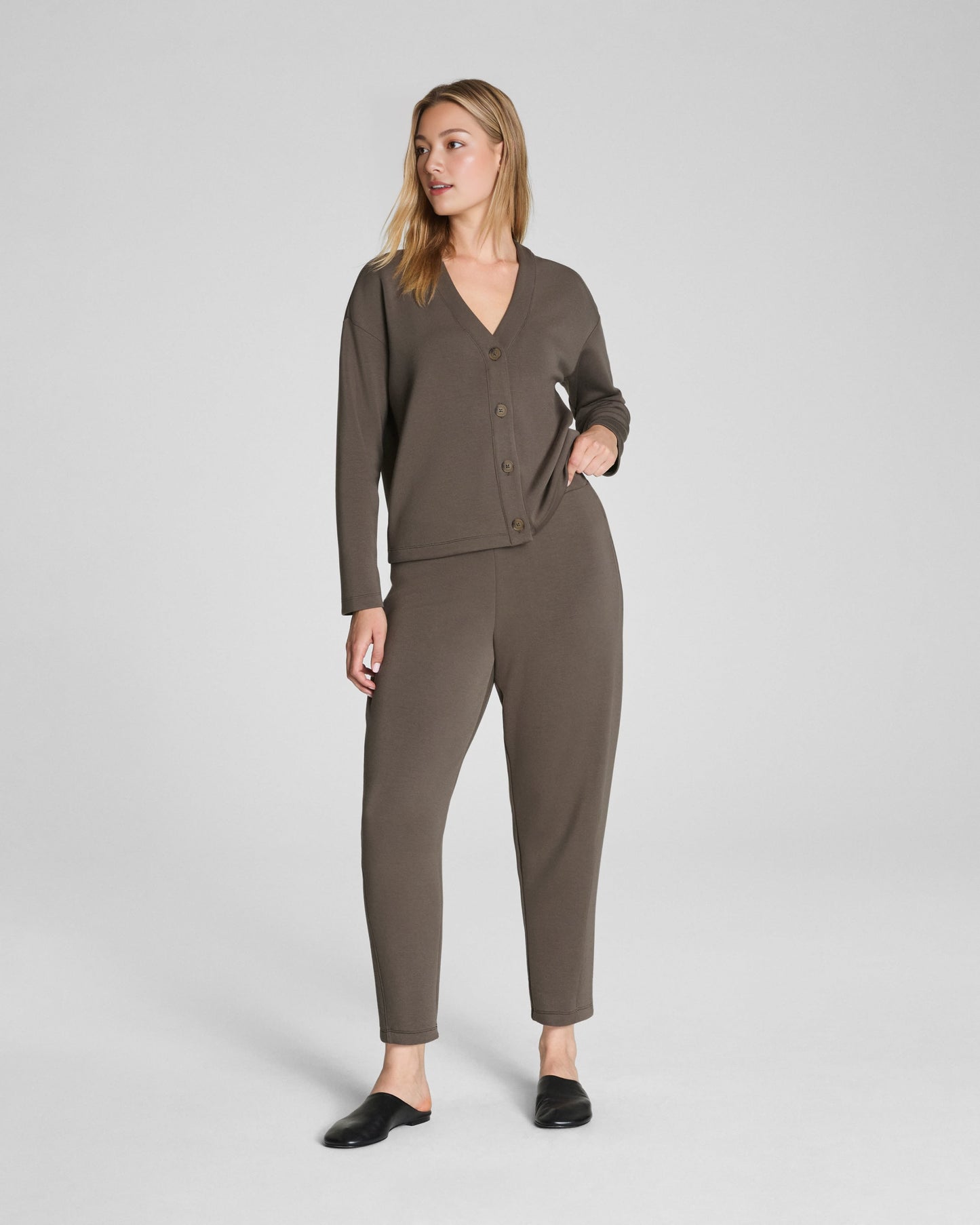 AirEssentials Cardigan Barrel Pant Set (Buy 2 Free Shipping)