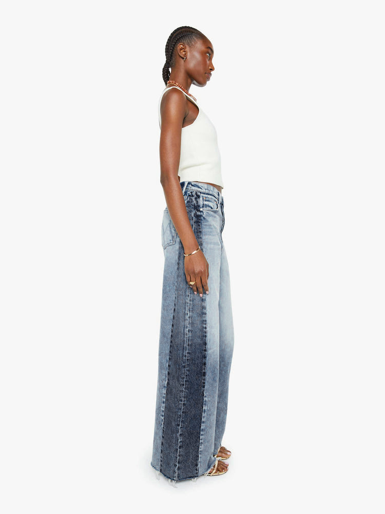 The Pipe Dream Button Sneak Fray Jean(Buy 2 Free Shipping)