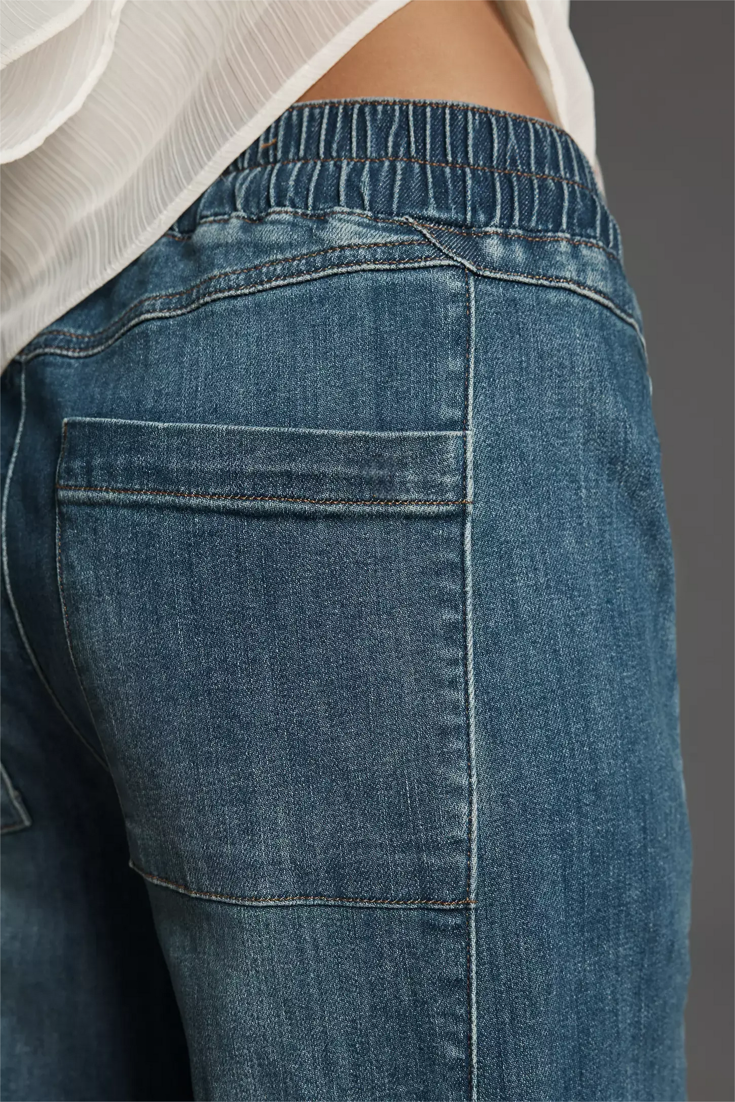The Relaxed Pull-On Barrel Jeans(Buy 2 Free Shipping)