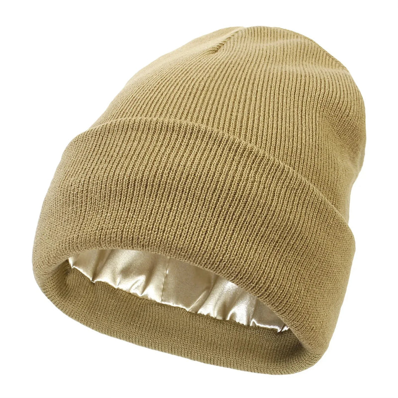 Anti-Frizz Satin Lined Beanie(Buy 2 Free shipping)