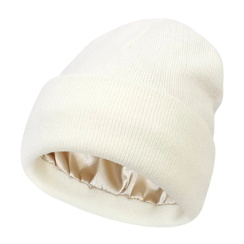 Anti-Frizz Satin Lined Beanie(Buy 2 Free shipping)