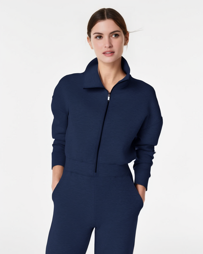 AirEssentials Long Sleeve Wide Leg Jumpsuit (Buy 2 Free Shipping)
