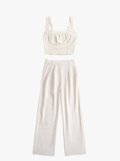 Tailored & lifted Linen-Blend Set(BUY 2 FREE SHIPPING)