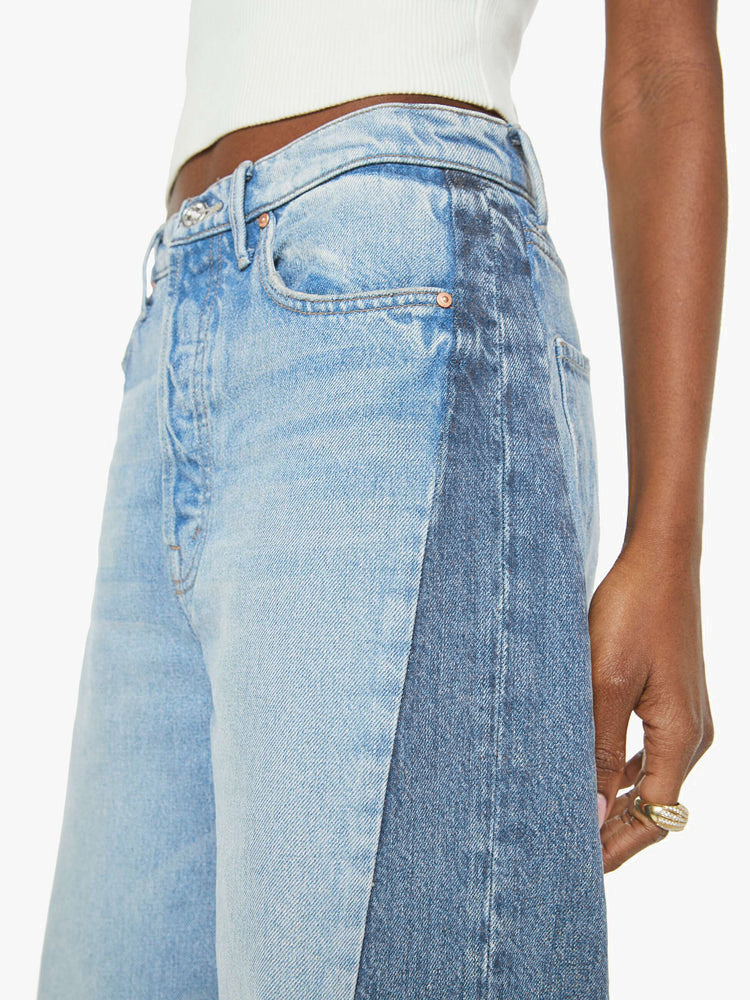 The Pipe Dream Button Sneak Fray Jean(Buy 2 Free Shipping)