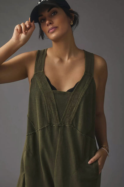 Relaxed Fit Wide Leg Jumpsuit(Buy 2 Free Shipping)