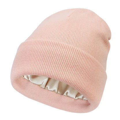 Anti-Frizz Satin Lined Beanie(Buy 2 Free shipping)