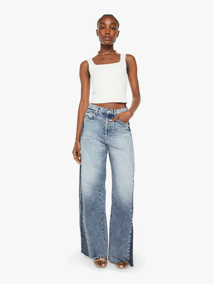 The Pipe Dream Button Sneak Fray Jean(Buy 2 Free Shipping)