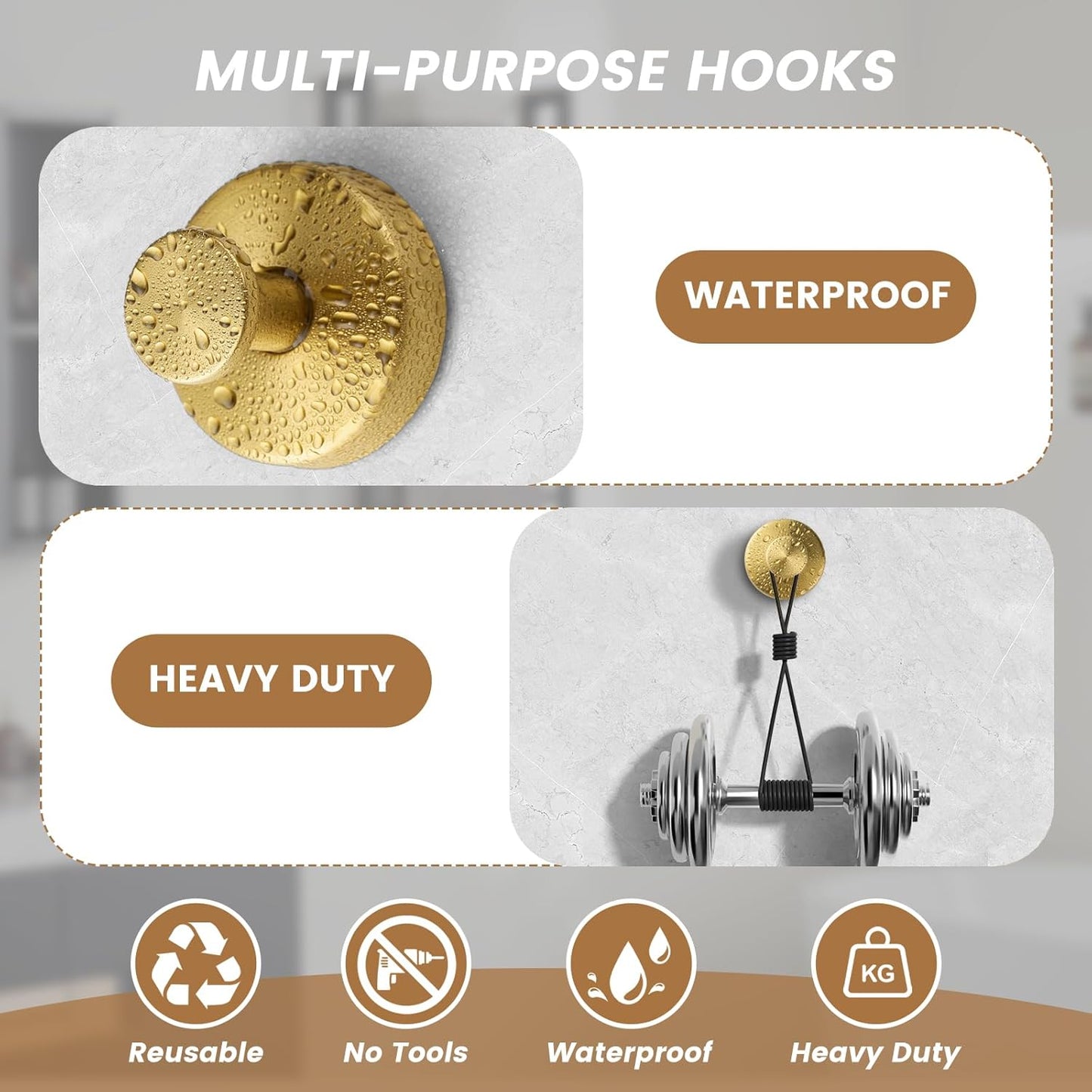 Suction Cup Hooks (Buy 1 Get 4 set)