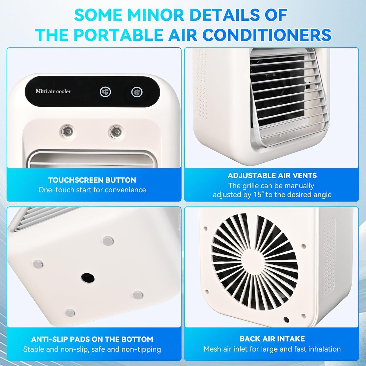 Portable Mini Air Conditioner Fan(Buy 2 Free Shipping)