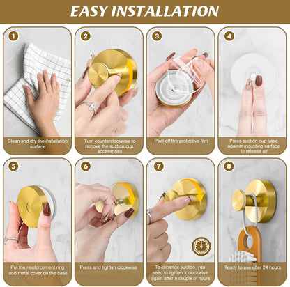 Suction Cup Hooks (Buy 1 Get 4 set)