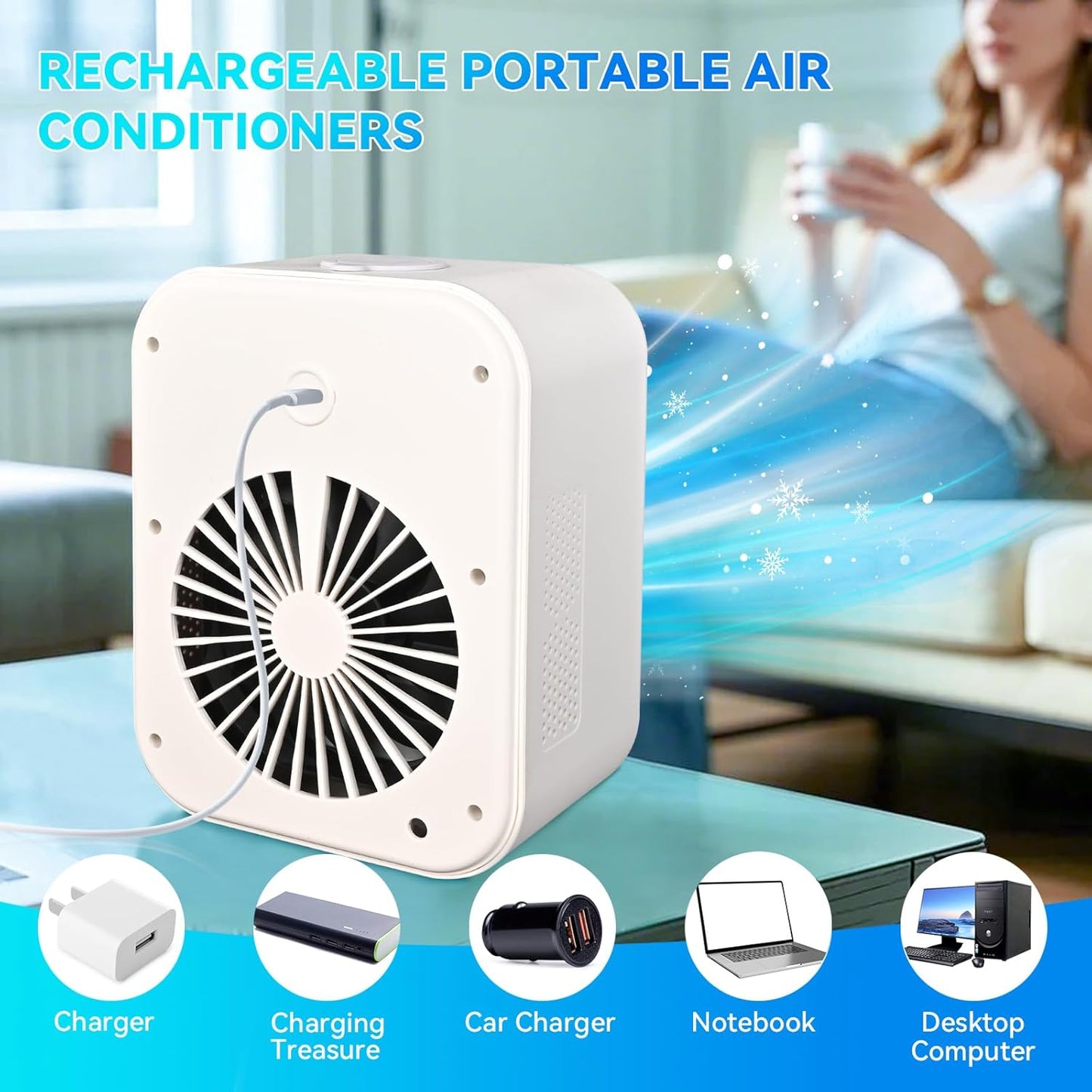 Portable Mini Air Conditioner Fan(Buy 2 Free Shipping)