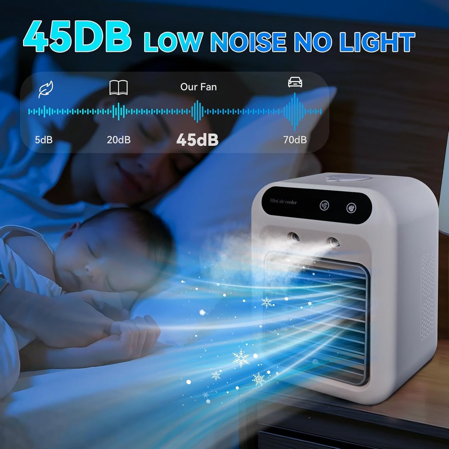 Portable Mini Air Conditioner Fan(Buy 2 Free Shipping)