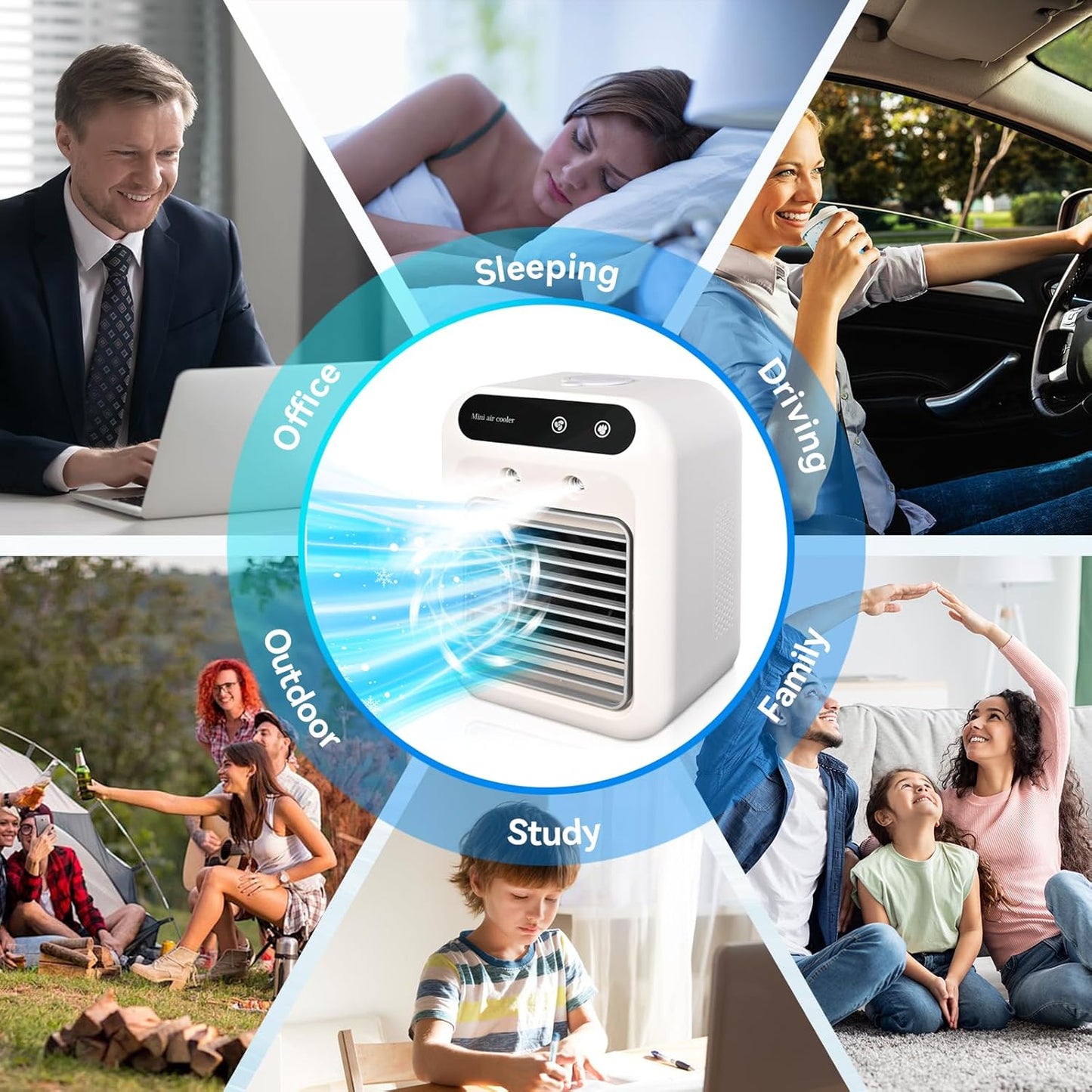 Portable Mini Air Conditioner Fan(Buy 2 Free Shipping)