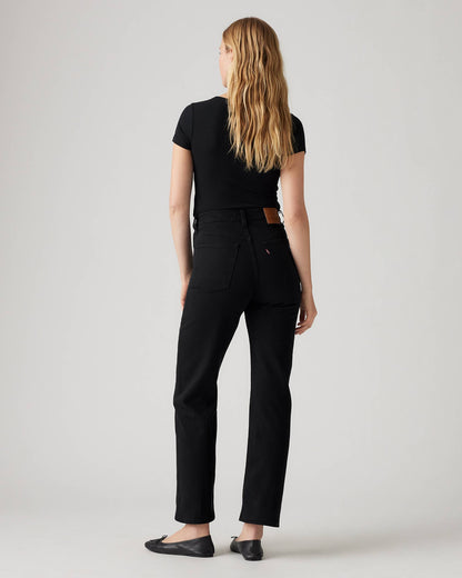 Hidden Buttons Ribcage Straight Ankle Jeans (Buy 2 Free Shipping)