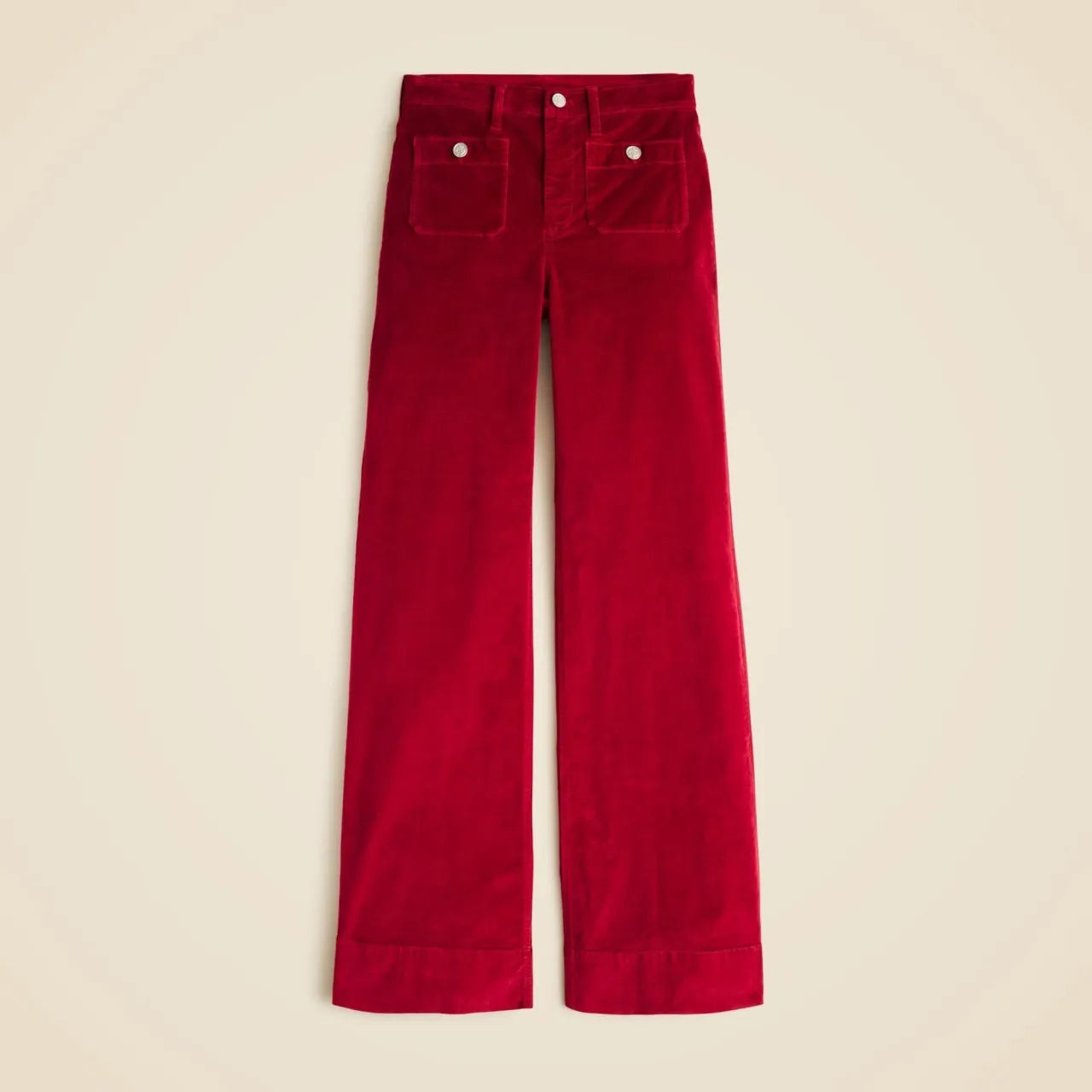 Tummy Control Sailor Wide Leg Trouser (Buy 2 Free Shipping)