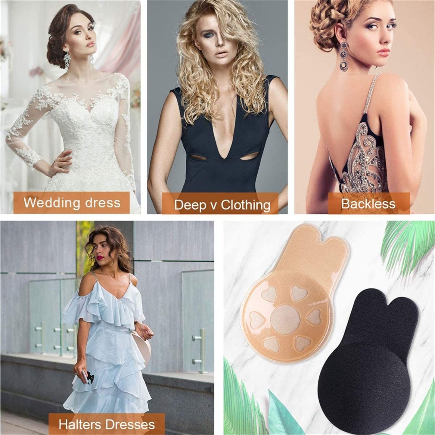 Strapless Invisible Lifting Breast Sticky Bra
