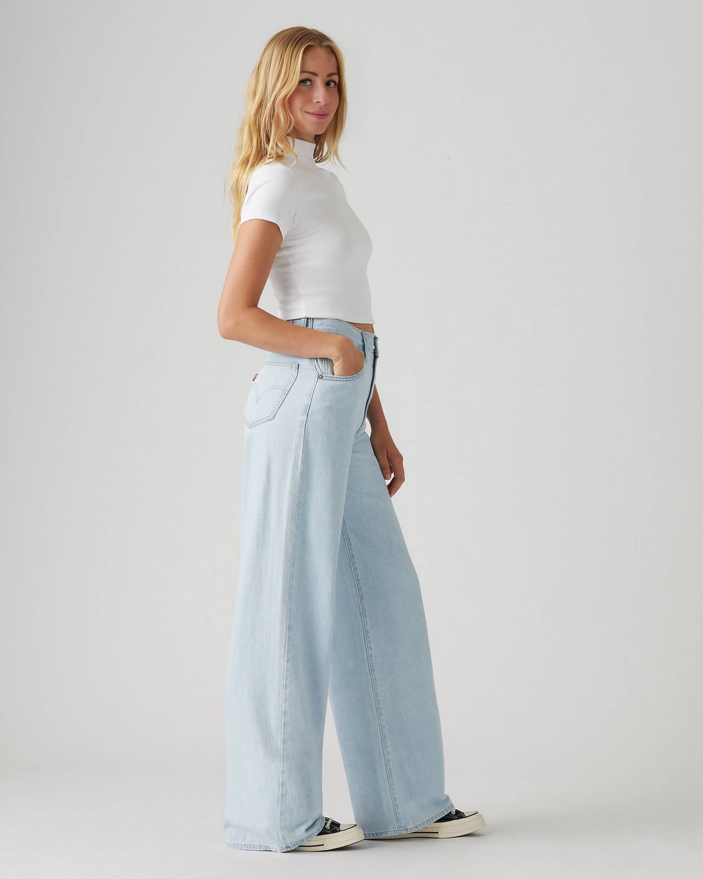Adjustable Womens Cinch Baggy Jeans (Buy 2 Free Shipping)