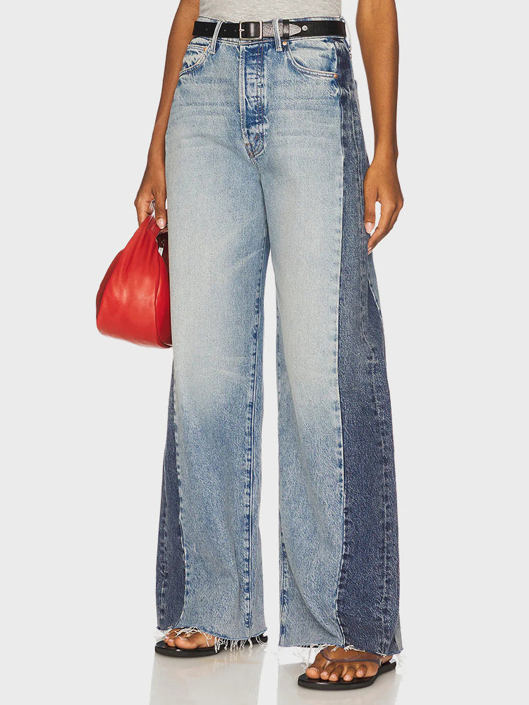 The Pipe Dream Button Sneak Fray Jean(Buy 2 Free Shipping)