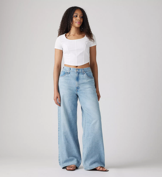 Adjustable Womens Cinch Baggy Jeans (Buy 2 Free Shipping)