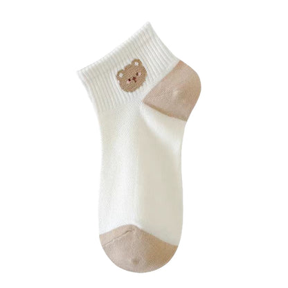 Cute Bear Socks | Wear Cuteness on Your Toes（3 pairs for 9.9 yuan）