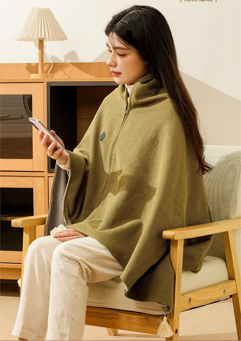 🎅Best Winter Gifts 🔥Favorite Portable Heated Shawl (Buy 2 Free Shipping)