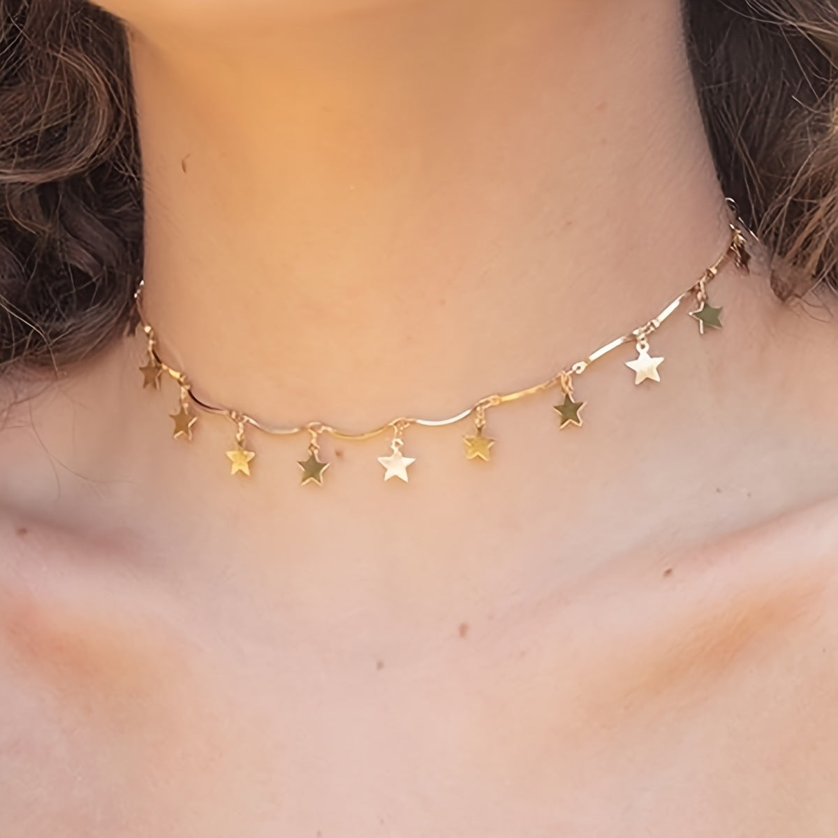 Star - Dangled Layered Necklaces