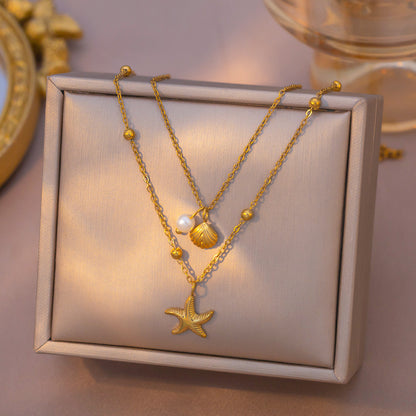 Coastal Charm Layered Necklace